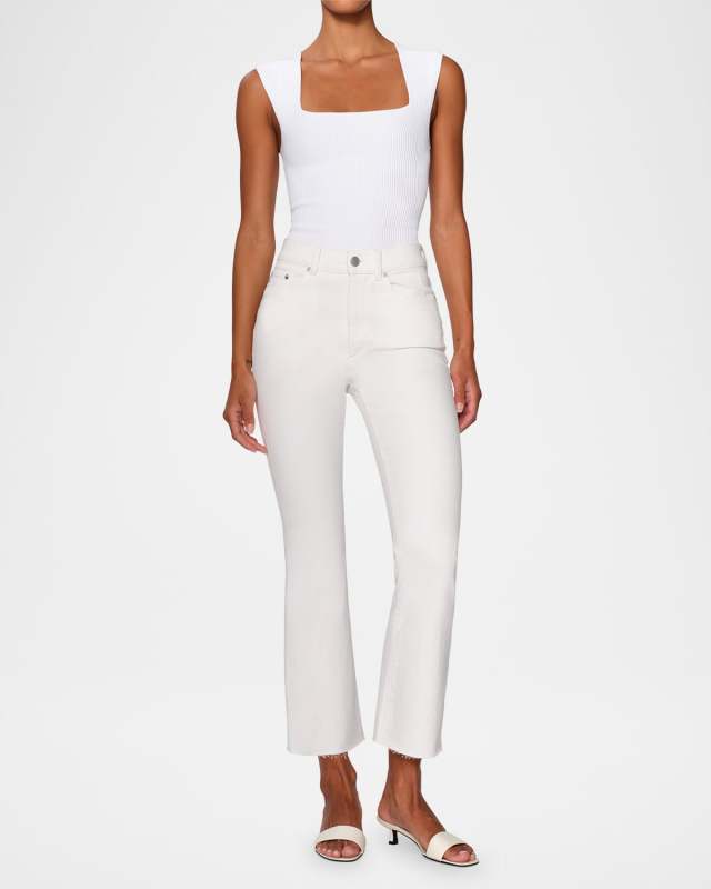 Bridget Bootcut High-Rise Instasculpt Crop Jeans